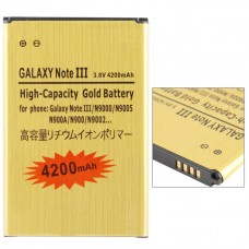 4200mAh High Capacity Business Gold Replacement Battery for Galaxy Note III / N9000 / N9005 / N900A / N900 / N9002 