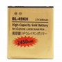 BL-49KH 2450mAh High Capacity Gold Business Batteri för LG LU6200 / SU640 / P930