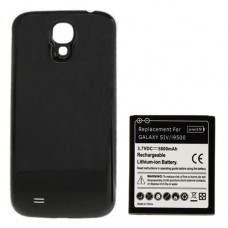 5600mAh Replacement Mobile Phone Battery & Cover Back Door for Galaxy S IV / i9500(Black) 