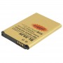 BL-59JH 2450mAh ad alta capacità Gold Business Batteria per LG Optimus L7 II dual P715 / F5 / F3 / VS870 / Ludid2 P703