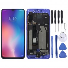 LCD Screen and Digitizer Full Assembly with Frame for Xiaomi Mi 9 SE (Blue)