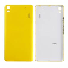 For Lenovo A7000 Battery Back Cover(Yellow)