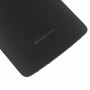 Для Lenovo VIBE K4 Примітка / A7010 батареї задня кришка (чорний)