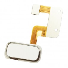 För Lenovo Zuk Z2 Pro Home Button Flex Cable med fingeravtrycksidentifiering (vit)