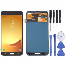 LCD Screen and Digitizer Full Assembly (TFT Material ) for Galaxy J7 Neo, J701F/DS, J701M(Black)