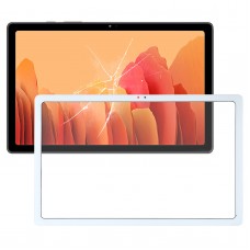Ekran przedni zewnętrzny szklany obiektyw dla Samsung Galaxy Tab A7 10.4 (2020) SM-T500 / T505 (biały)