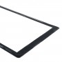 Pantalla frontal lente de cristal externa para Samsung Galaxy S TabPro SM-W700 (Negro)