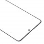 10 бр предния екран външен стъклен леща за Samsung Galaxy A71 (черен)
