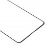 10 PCS Frontscheibe Äußere Glasobjektiv für Samsung Galaxy A51 (schwarz)