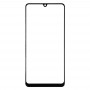 10 ks přední síto vnější sklo čočky pro Samsung Galaxy A31 (černá)