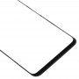 10 PCS Frontscheibe Äußere Glasobjektiv für Samsung Galaxy A30S (Schwarz)
