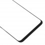 10 db elülső képernyő külső üveglencse a Samsung Galaxy A40s (fekete) számára