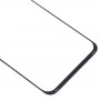 10 PCS Frontscheibe Äußere Glasobjektiv für Samsung Galaxy A40 (schwarz)