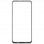10 PCS Frontscheibe Äußere Glasobjektiv für Samsung Galaxy A60 (schwarz)