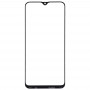 10 PCS წინა ეკრანის გარე მინის ობიექტივი Samsung Galaxy A20 (შავი)