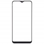 10 PCS Frontscheibe Äußere Glasobjektiv für Samsung Galaxy A10 (schwarz)