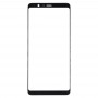 10 szt. Ekranowy ekran zewnętrzny szklany obiektyw dla Samsung Galaxy A8 Star (A9 Star) (Black)