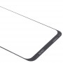 10 PCS Передній екран Outer скло об'єктива для Samsung Galaxy A50 / A30 / M30 / A4S (чорний)
