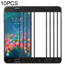 10 PCS Передний экран Outer стекло объектива для Samsung Galaxy J5 Prime, On5 (2016), G570F / DS, G570Y (черный)