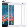 10 PCS Передний экран Outer стекло объектива для Samsung Galaxy J5 Prime, On5 (2016), G570F / DS, G570Y (белый)