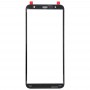 10 PCS Передний экран Outer стекло объектива для Samsung Galaxy J4 + / J6 + / J610 (черный)