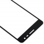 10 db elülső képernyő Külső üveglencse a Samsung Galaxy J3 Pro / J3110 (fekete) számára
