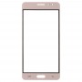 10 szt. Ekranowy ekran zewnętrzny szklany obiektyw dla Samsung Galaxy J3 Pro / J3110 (Gold)