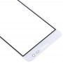 10 PCS delantero de la pantalla externa lente de cristal para Samsung Galaxy Pro J3 / J3110 (blanco)