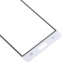 10 PCS Frontscheibe Äußere Glasobjektiv für Samsung Galaxy J3 Pro / J3110 (weiß)