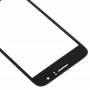 10 PCS Передній екран Outer скло об'єктива для Samsung Galaxy J1 (2016) / J120 (чорний)