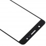 10 ks přední obrazovky vnější sklo čočky pro Samsung Galaxy J7 Max (černá)