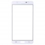 10 PCS Frontscheibe Äußere Glasobjektiv für Samsung Galaxy J7 Max (weiß)