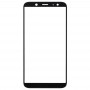 10 PCS Передній екран Outer скло об'єктива для Samsung Galaxy A6 (2018) (чорний)