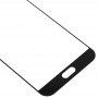 10 db első képernyő külső üveglencse a Samsung Galaxy A8 (2016) / A810 (fekete) számára