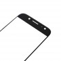 10 ks Přední Screen Skleněná čočka pro Samsung Galaxy J7 (2017) / J730 (černá)