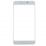 10 kpl Etu-näytön ulkolasilinssi Samsung Galaxy C7 Pro / C701 (valkoinen)