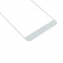 10 PCS Frontscheibe Äußere Glasobjektiv für Samsung Galaxy C7 Pro / C701 (weiß)