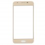 10 PCS Frontscheibe Äußere Glasobjektiv für Samsung Galaxy on5 / G550 (Gold)