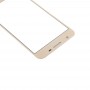 10 PCS Frontscheibe Äußere Glasobjektiv für Samsung Galaxy on5 / G550 (Gold)