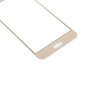 10 PCS anteriore dello schermo esterno obiettivo di vetro per Samsung Galaxy ON5 / G550 (oro)