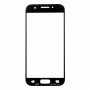 10 PCS Frontscheibe Äußere Glasobjektiv für Samsung Galaxy A7 (2017) / A720 (Schwarz)