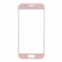 10 PCS anteriore dello schermo esterno obiettivo di vetro per Samsung Galaxy A7 (2017) / A720 (rosa)