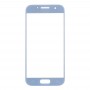 10 PCS Front Screen Outer Glass Lens for Samsung Galaxy A7 (2017) / A720(Blue)