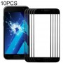 10 PCS Front Screen Outer Glass Lens for Samsung Galaxy A3 (2017) / A320(Black)