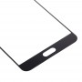 10 PCS Frontscheibe Äußere Glasobjektiv für Samsung Galaxy C5 (Schwarz)