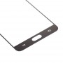 10 PCS Frontscheibe Äußere Glasobjektiv für Samsung Galaxy C5 (weiß)