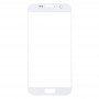 10 PCS delantero de la pantalla externa lente de cristal para Samsung Galaxy S7 / G930 (Blanco)