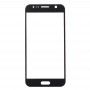 10 PCS Frontscheibe Äußere Glasobjektiv für Samsung Galaxy J7 / J700 (weiß)
