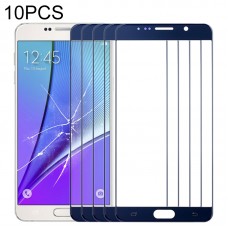 10 PCS Écran avant Verre extérieure pour Samsung Galaxy Note 5 (Bleu foncé)