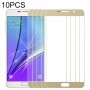 10 PCS Передний экран Outer стекло объектива для Samsung Galaxy Note 5 (золото)
